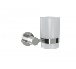 Tumbler holder chromed brass 